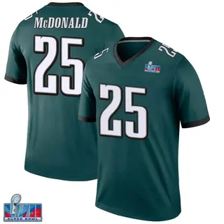 Chim Okorafor Philadelphia Eagles Men's Legend Black Color Rush T-Shirt