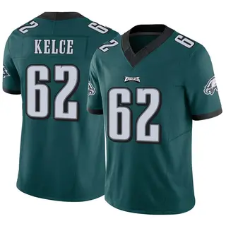 Elite Men's Jason Kelce Midnight Green Home Jersey - #62 Football Philadelphia  Eagles Vapor Untouchable Size 40/M