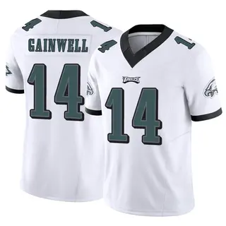 Philadelphia Eagles #14 Kenneth Gainwell Black Vapor Untouchable Limited  Stitched Jersey